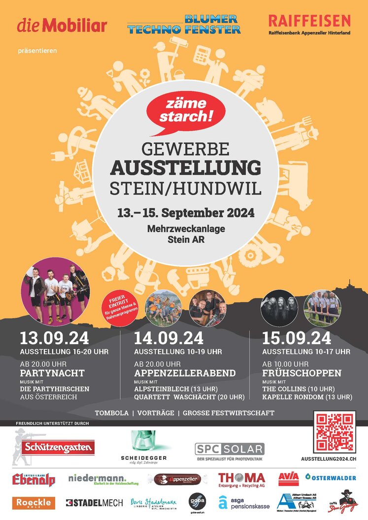 Gewerbeausstellung Stein/Hundwil 2024