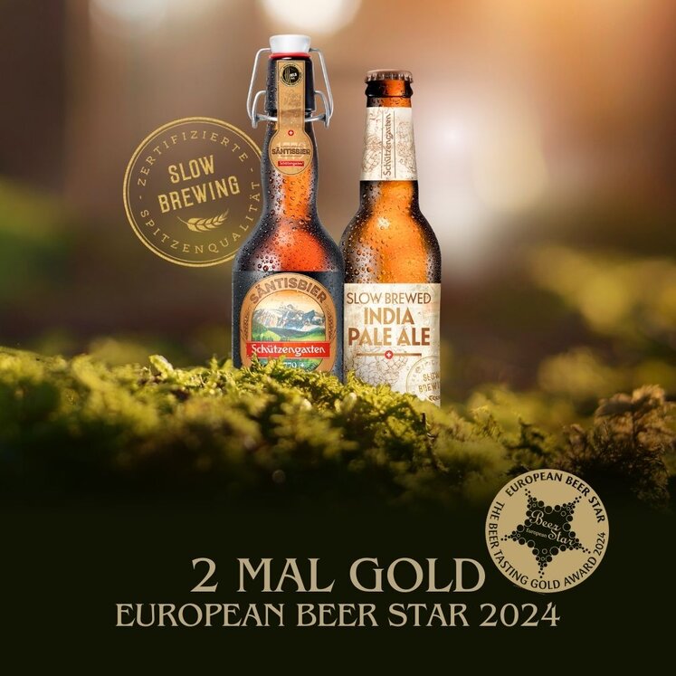 Gold für zwei Schützengarten Biere am European Beer Star